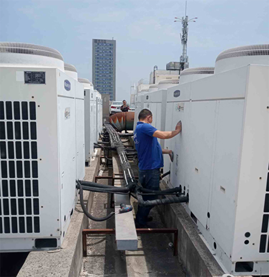 稷山中央空调制热和不制冷系统维修方法